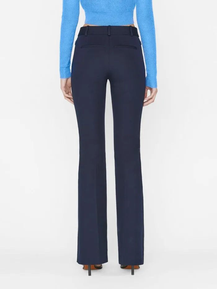 Women Pants FRAME Le High Flare Trouser 8212 Navy