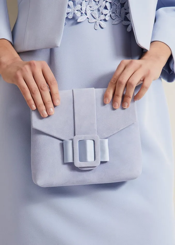 Women Phase Eight Bags and Clutches Buckle Front Clutch Bag