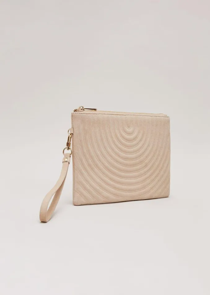 Women Phase Eight Bags and Clutches Stitch Detail Clutch Bag