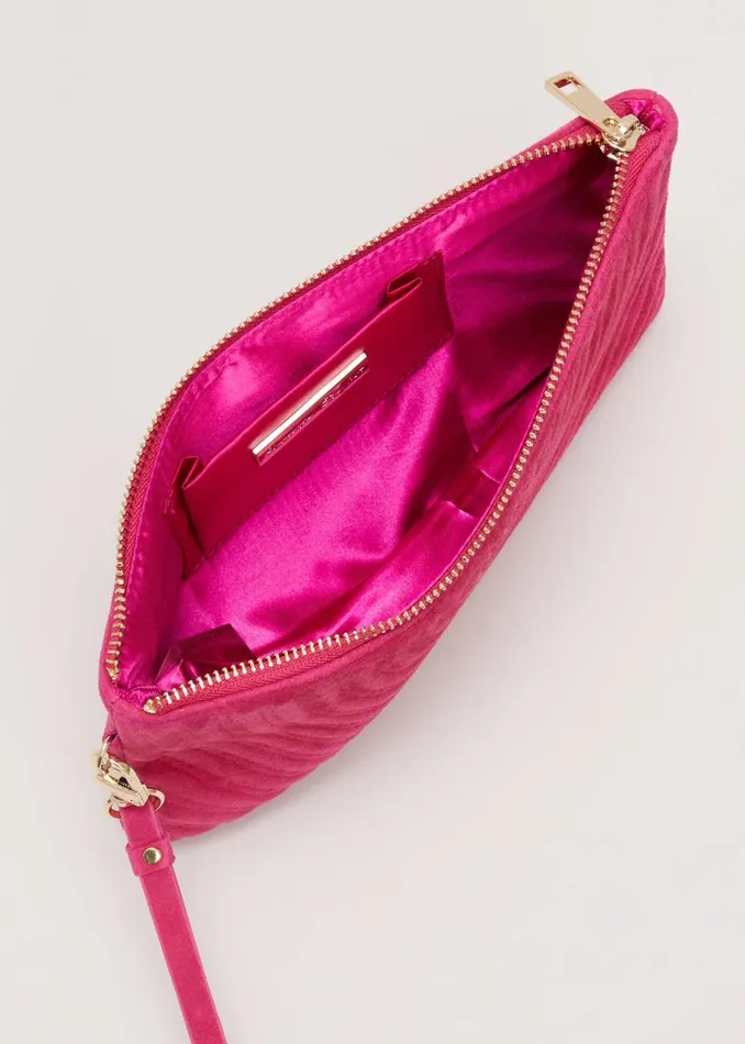 Women Phase Eight Bags and Clutches Stitch Detail Clutch Bag