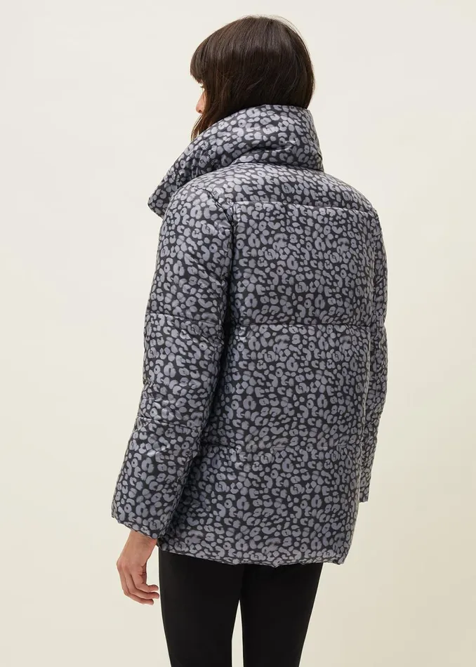 Women Phase Eight Coats Anny Animal Print Puffer Coat