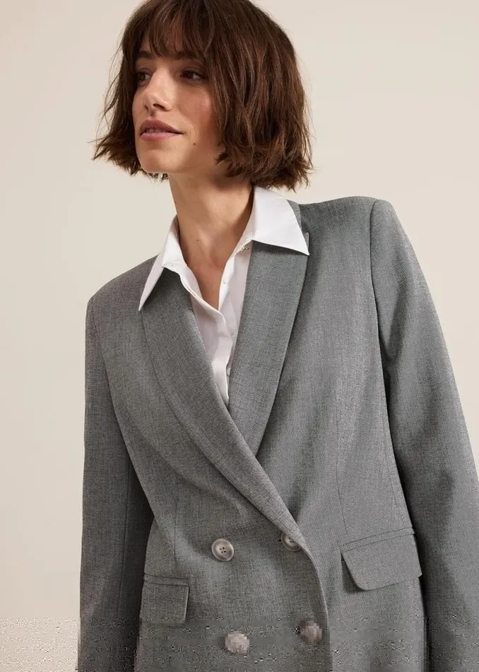 Women Phase Eight Coats Dilly Grey Blazer