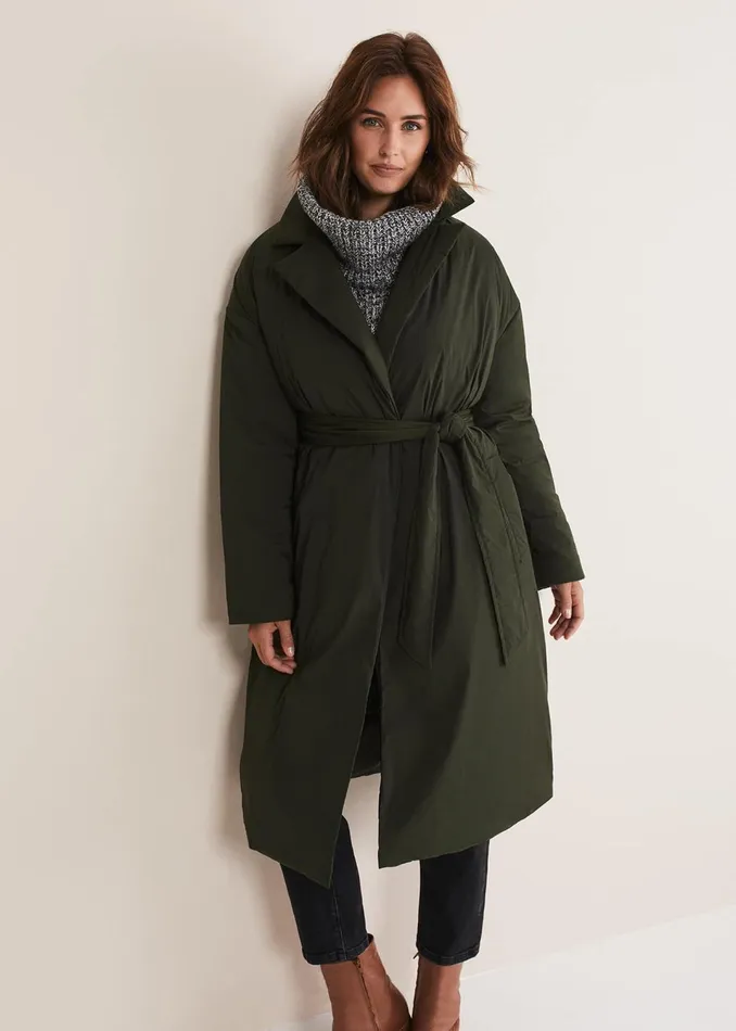 Women Phase Eight Coats Erin Long Puffer Coat