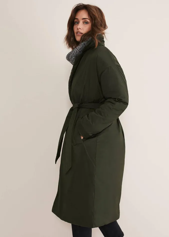 Women Phase Eight Coats Erin Long Puffer Coat