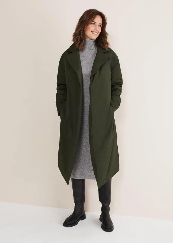 Women Phase Eight Coats Erin Long Puffer Coat