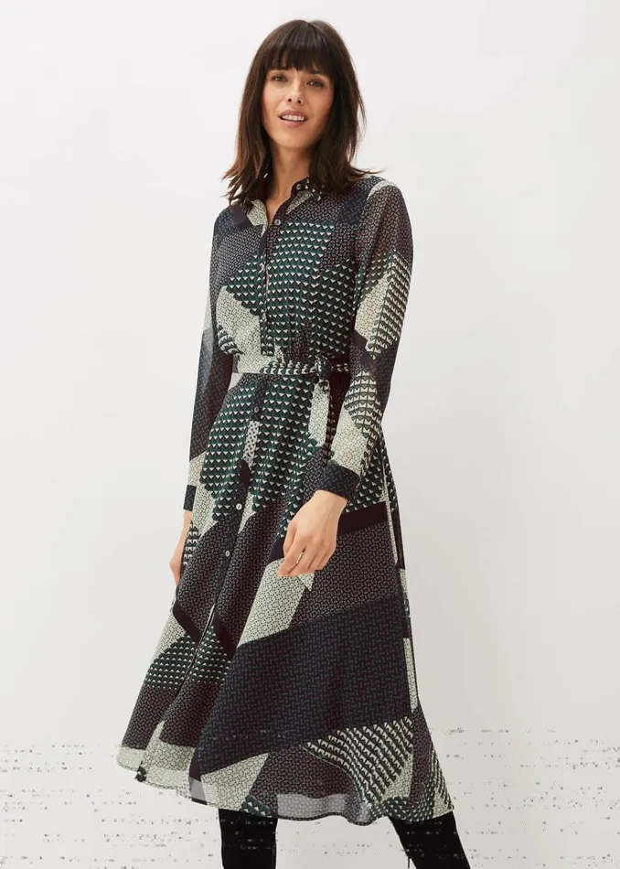 Women Phase Eight Dresses Alaina Print Shirt Dress