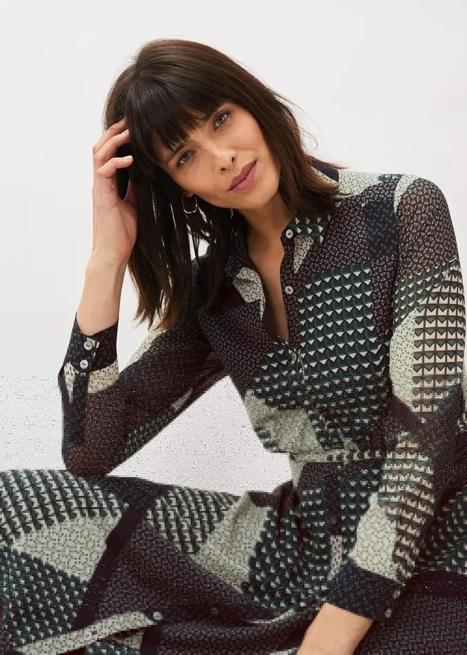Women Phase Eight Dresses Alaina Print Shirt Dress