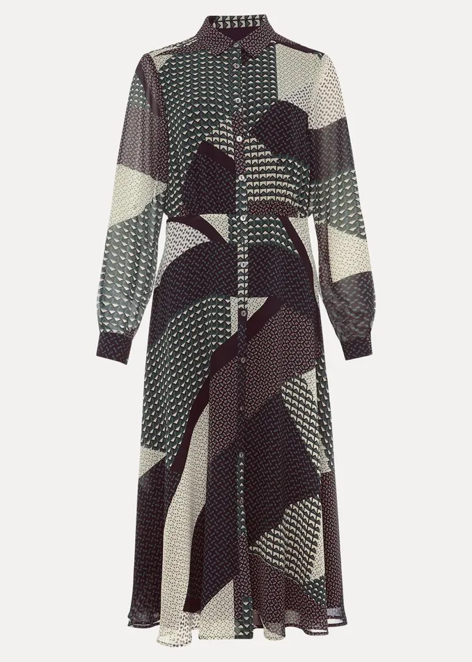 Women Phase Eight Dresses Alaina Print Shirt Dress