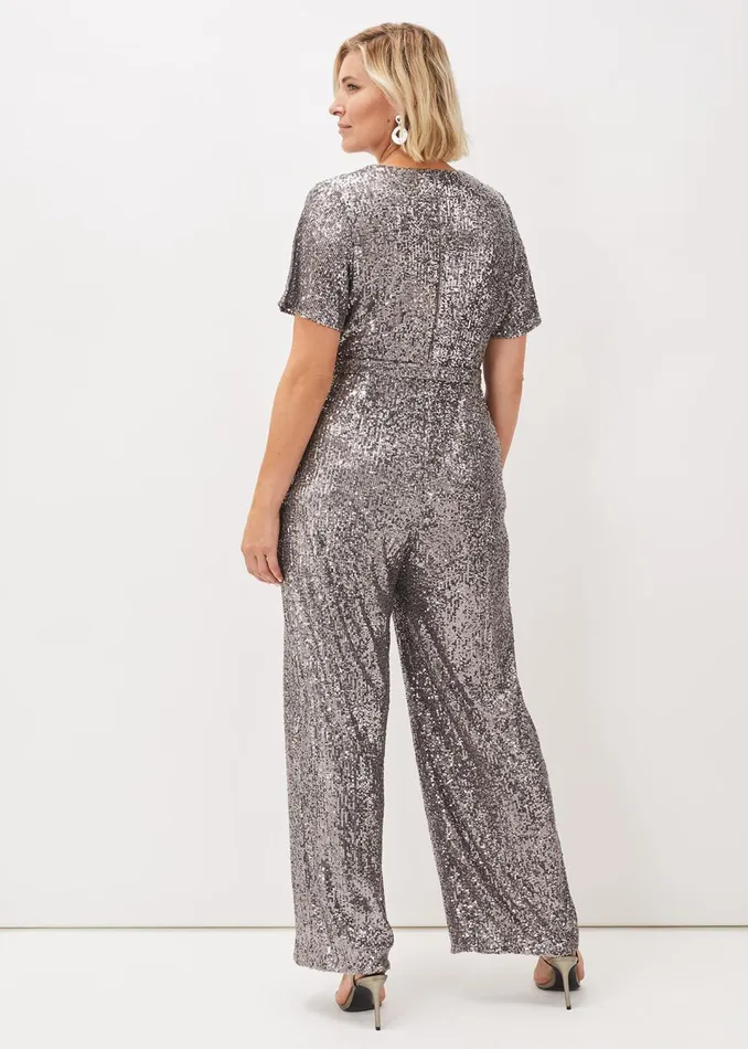 Women Phase Eight Dresses Allesandra Sequin Jumpsuit