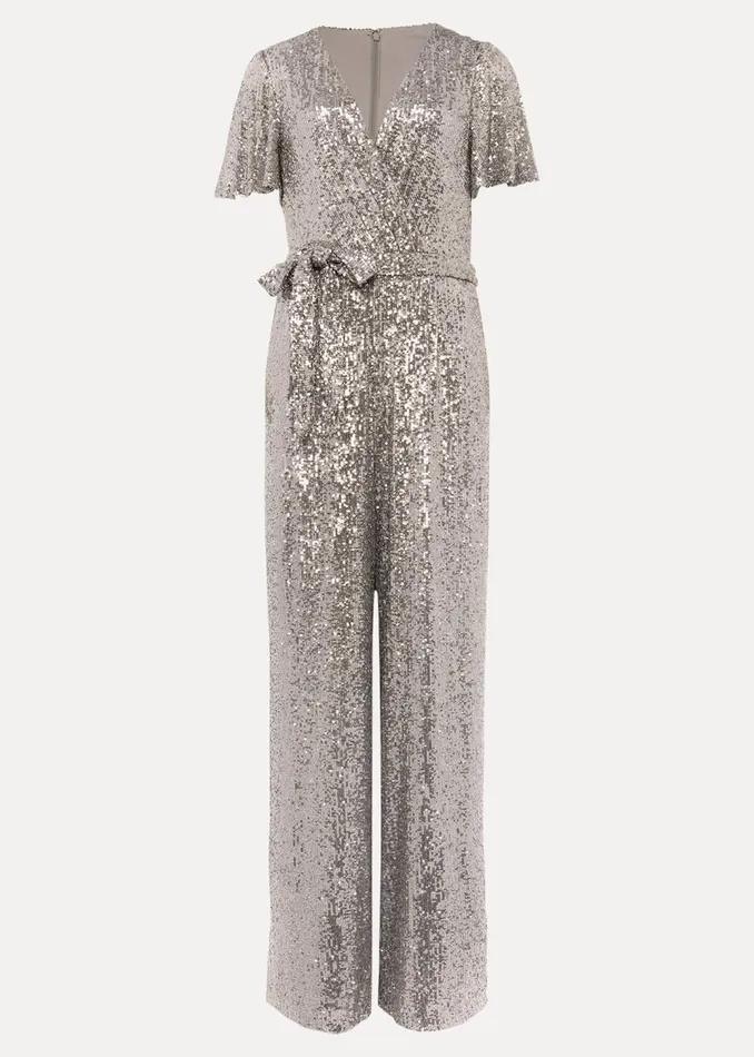 Women Phase Eight Dresses Allesandra Sequin Jumpsuit