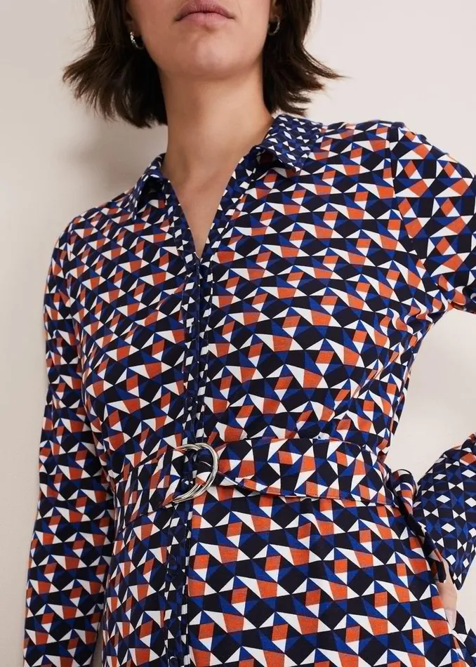 Women Phase Eight Dresses Amel Geo Fitted Jersey Dress