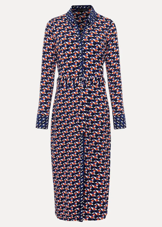 Women Phase Eight Dresses Amel Geo Fitted Jersey Dress