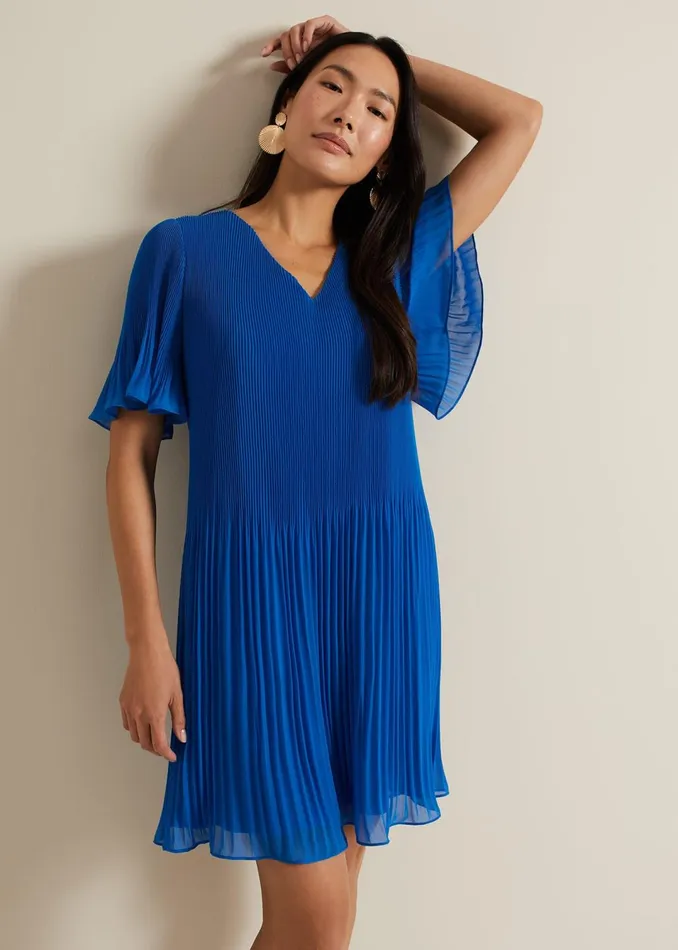 Women Phase Eight Dresses Annabel Pleated Dress
