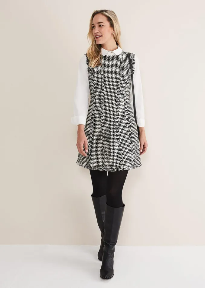 Women Phase Eight Dresses Arie Tweed Mini Dress