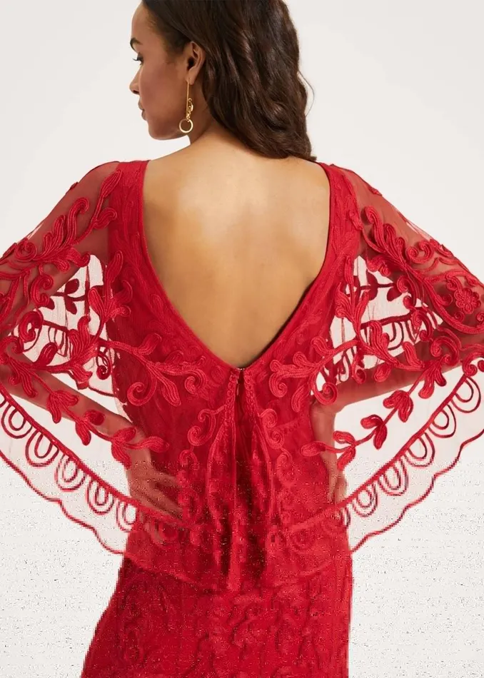 Women Phase Eight Dresses Aviana Tapework Lace Maxi Dress