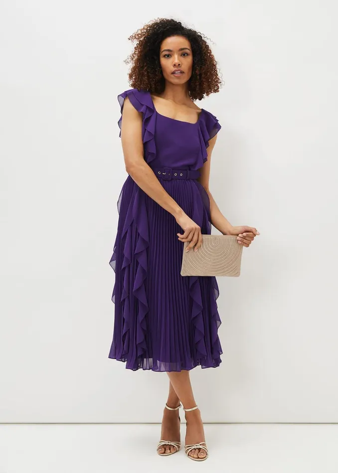 Women Phase Eight Dresses Bailey Pleated Dress