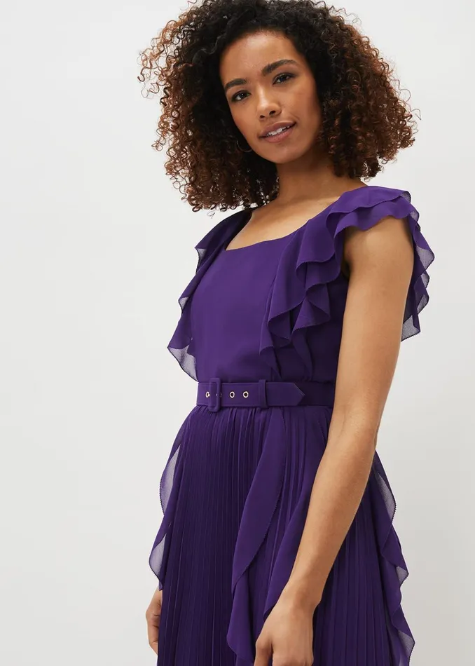 Women Phase Eight Dresses Bailey Pleated Dress