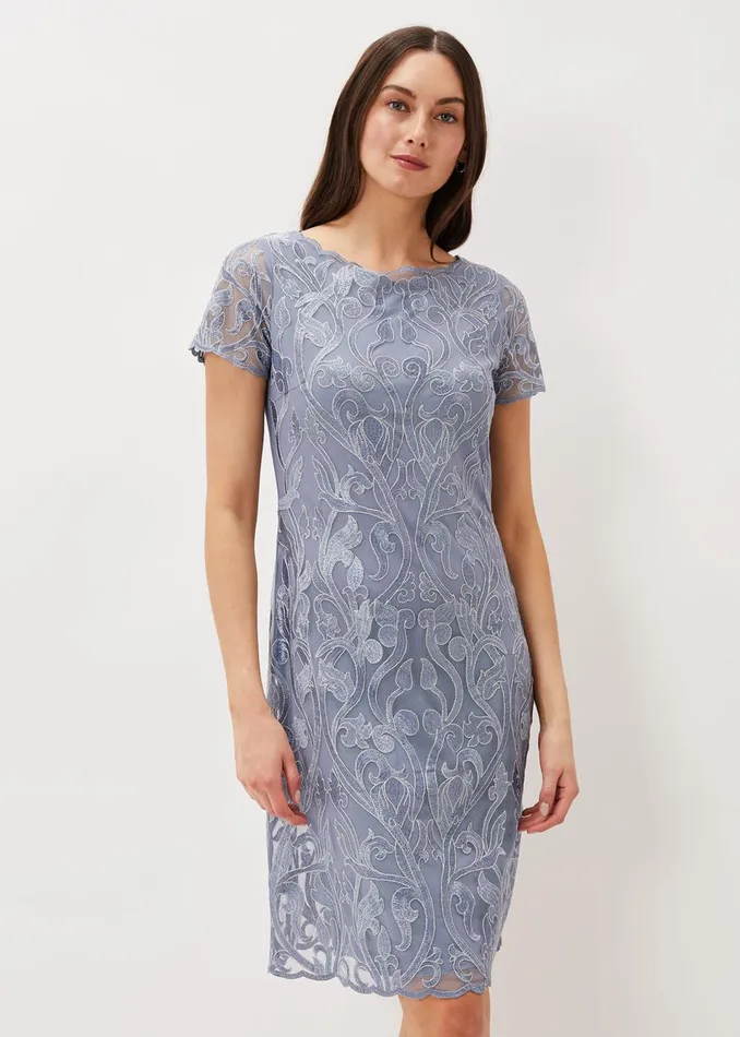 Women Phase Eight Dresses Bea Embroidered Dress