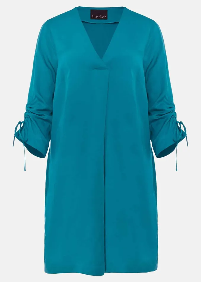 Women Phase Eight Dresses Ceiara Ruched Sleeve Tunic Dress