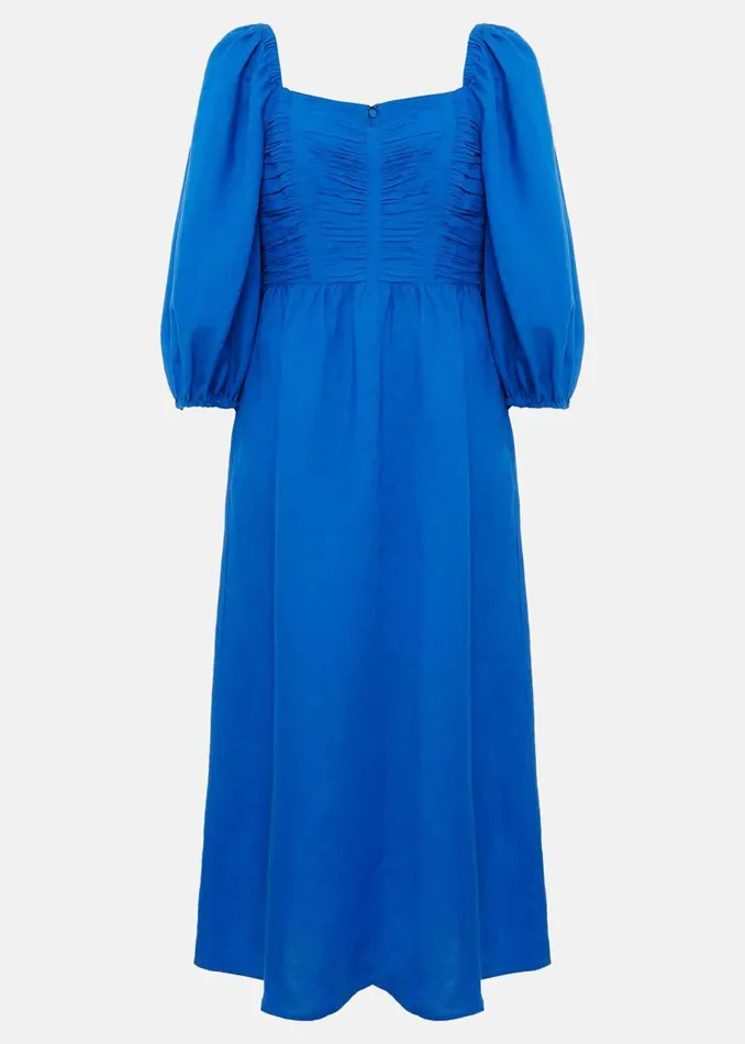 Women Phase Eight Dresses Celila Linen Midi Dress
