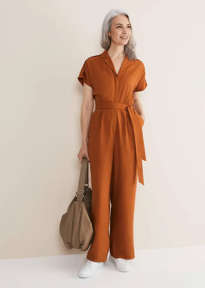 Women Phase Eight Dresses Cora Belted Jumpsuit