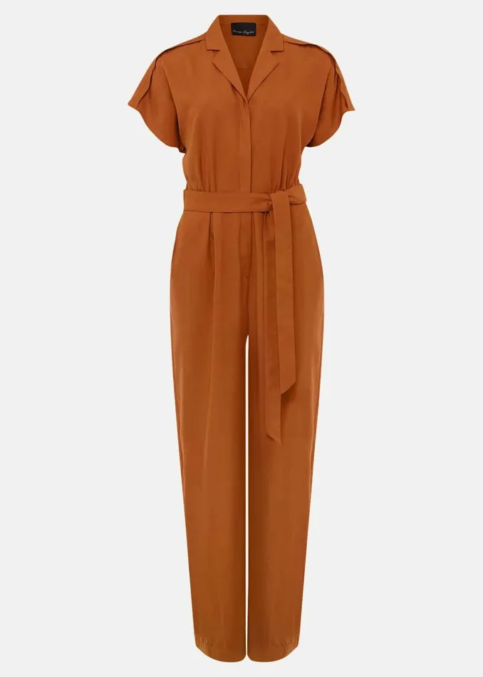 Women Phase Eight Dresses Cora Belted Jumpsuit