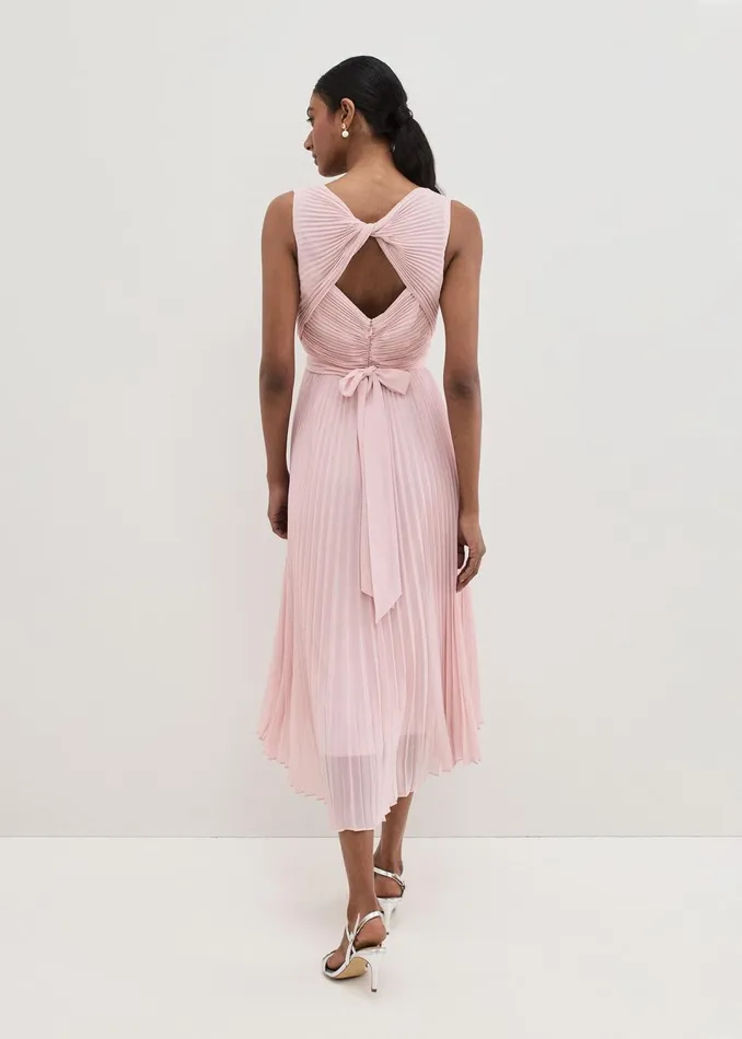 Women Phase Eight Dresses Cressida Pleated Midi Dress