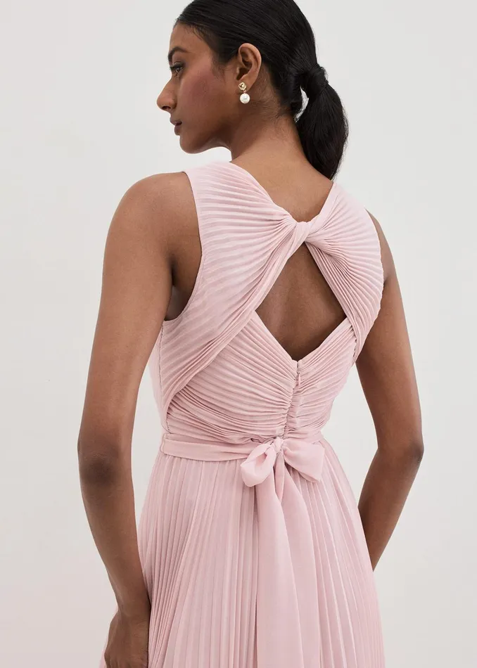 Women Phase Eight Dresses Cressida Pleated Midi Dress