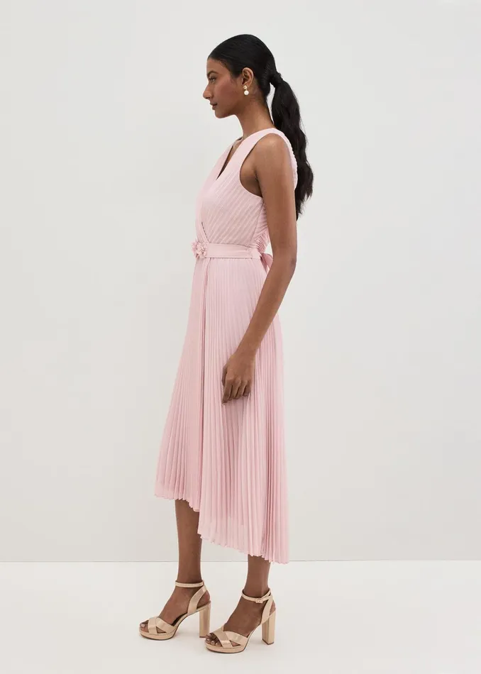 Women Phase Eight Dresses Cressida Pleated Midi Dress