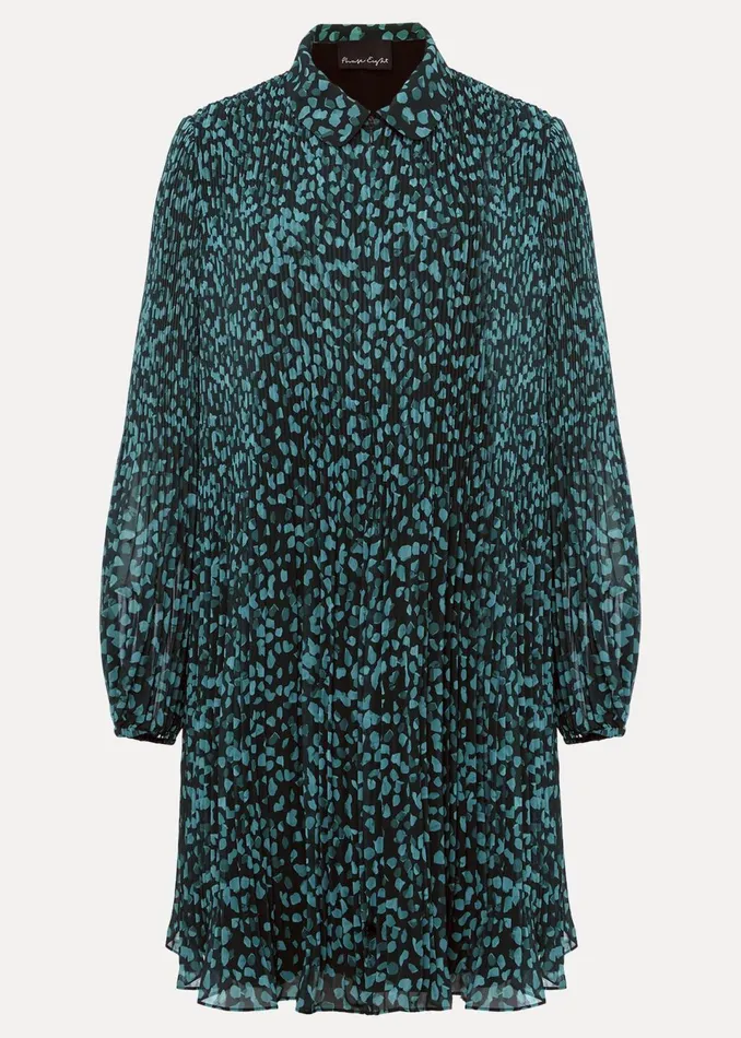 Women Phase Eight Dresses Ella Ditsy Pleated Mini Dress