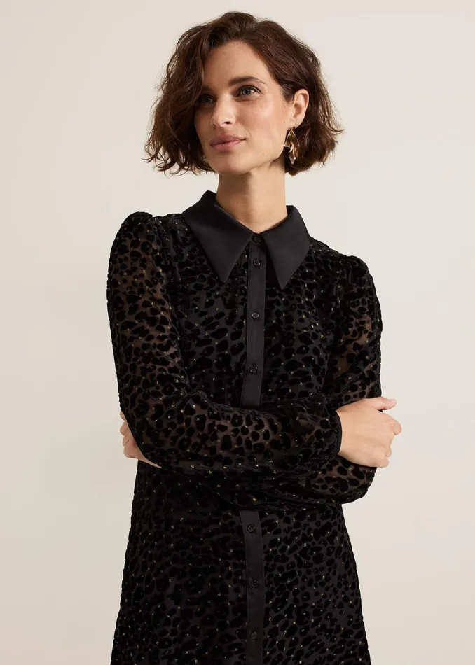 Women Phase Eight Dresses Esin Shimmer Shirt Dress