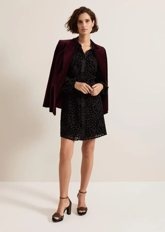 Women Phase Eight Dresses Esin Shimmer Shirt Dress