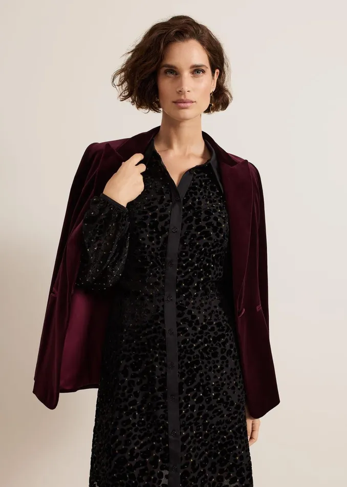 Women Phase Eight Dresses Esin Shimmer Shirt Dress