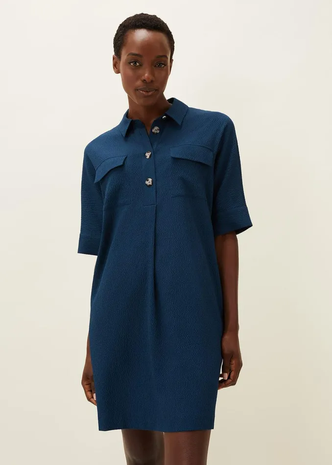 Women Phase Eight Dresses Faye Textured Tunic Dress