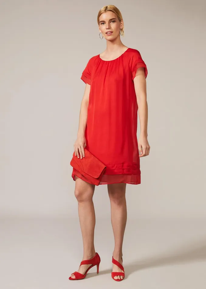 Women Phase Eight Dresses Freesia Silk Dress