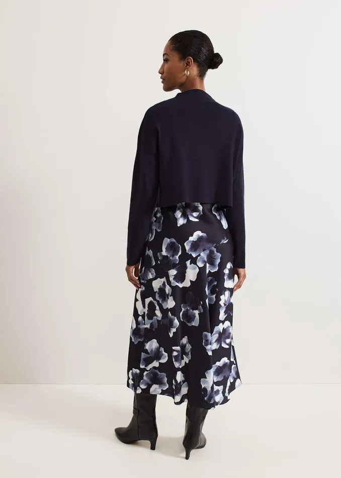 Women Phase Eight Dresses Issy Layered Jumper Dress