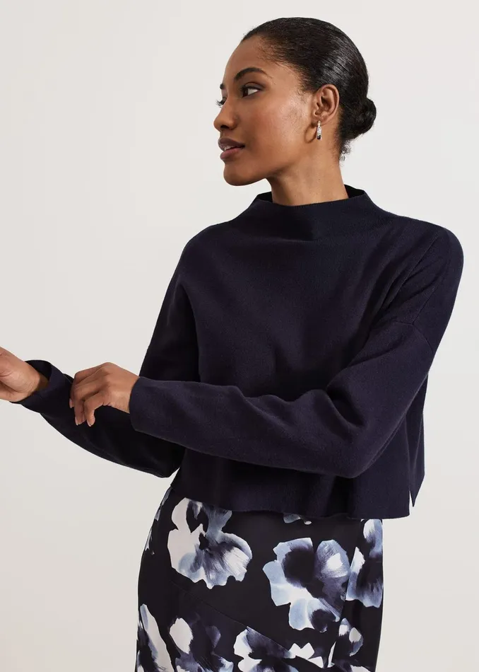 Women Phase Eight Dresses Issy Layered Jumper Dress