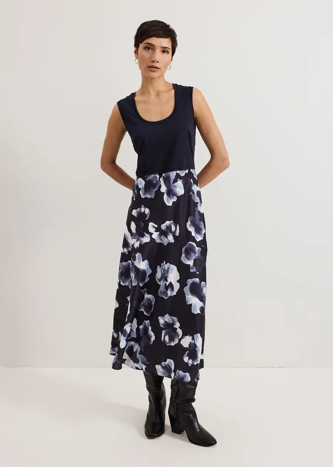 Women Phase Eight Dresses Issy Layered Jumper Dress