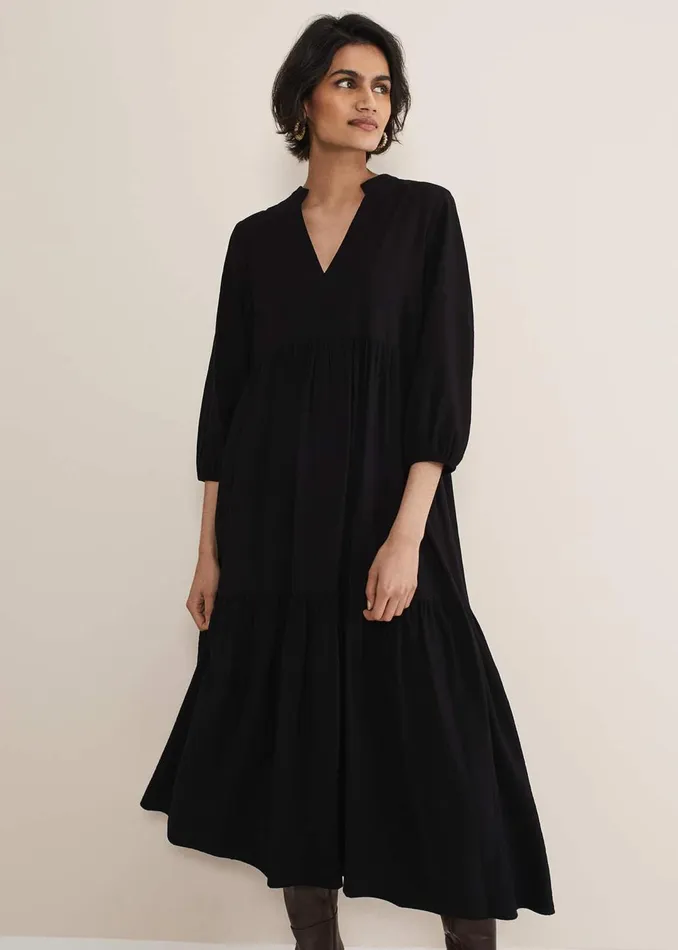 Women Phase Eight Dresses Jayde Midaxi Tiered Dress