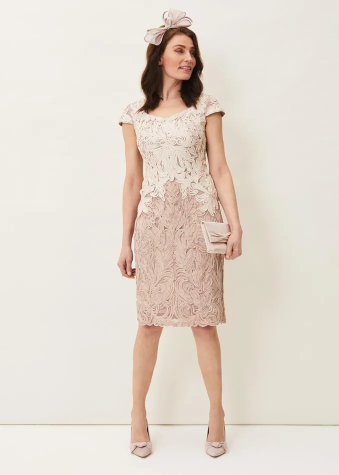 Women Phase Eight Dresses Jennifer Tapework Lace Dress