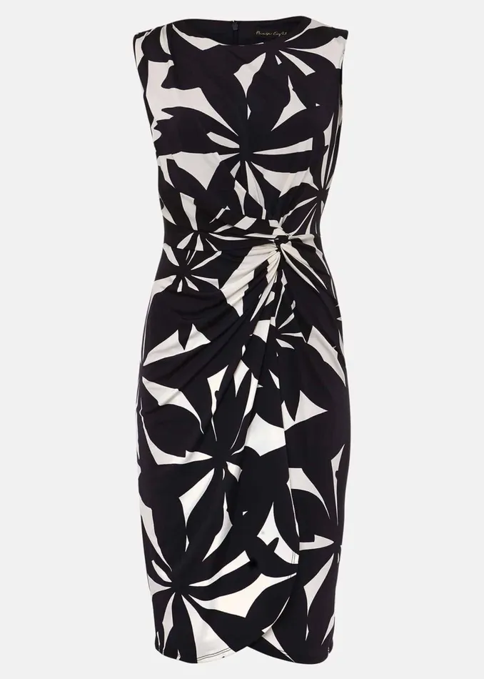 Women Phase Eight Dresses Joanna Leaf Print Bodycon Dress