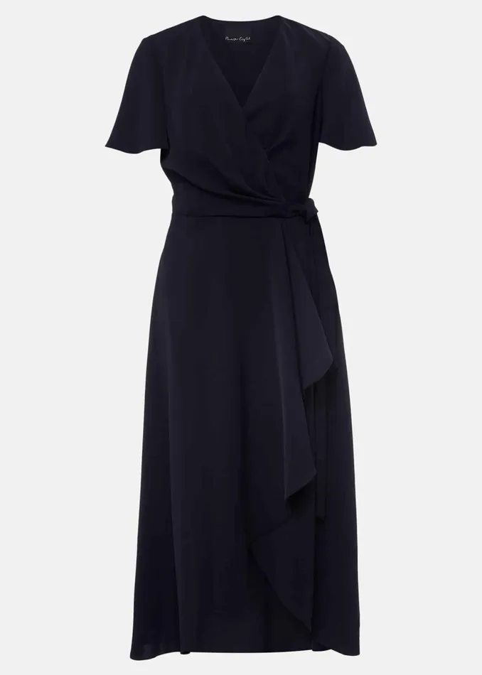 Women Phase Eight Dresses Julissa Ruffle Wrap Midi Dress