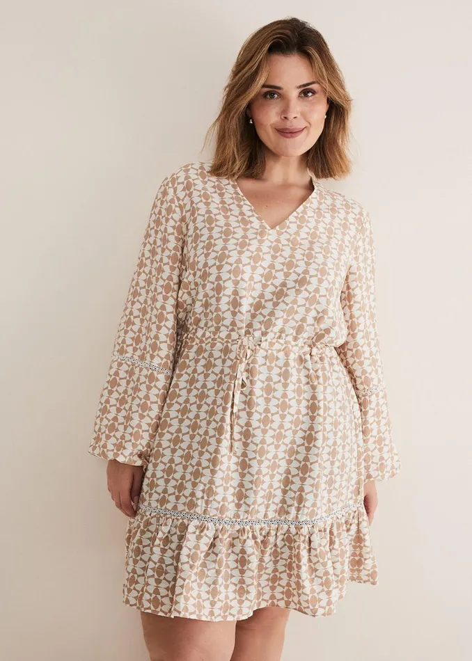 Women Phase Eight Dresses Kesia Geo Swing Mini Dress