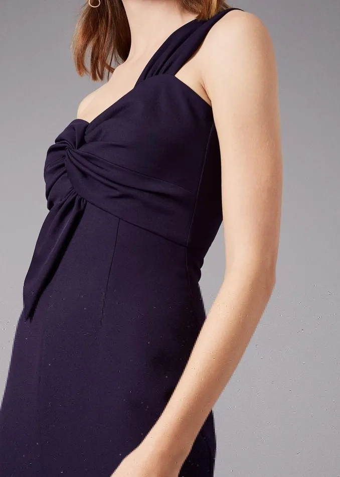 Women Phase Eight Dresses Layla Bow One Shoulder Dress