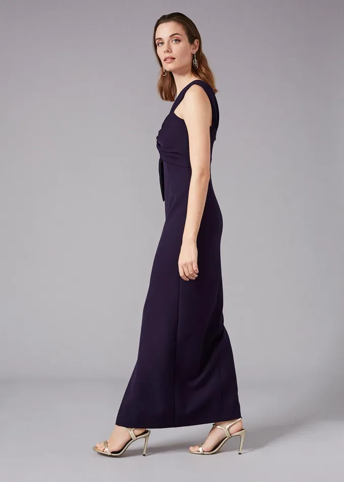 Women Phase Eight Dresses Layla Bow One Shoulder Dress