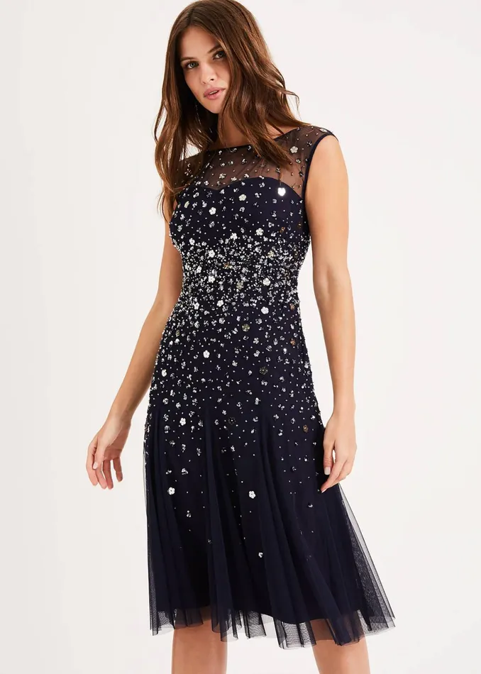 Women Phase Eight Dresses Lena Sequinned Dress