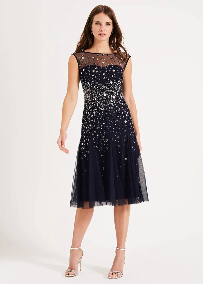 Women Phase Eight Dresses Lena Sequinned Dress