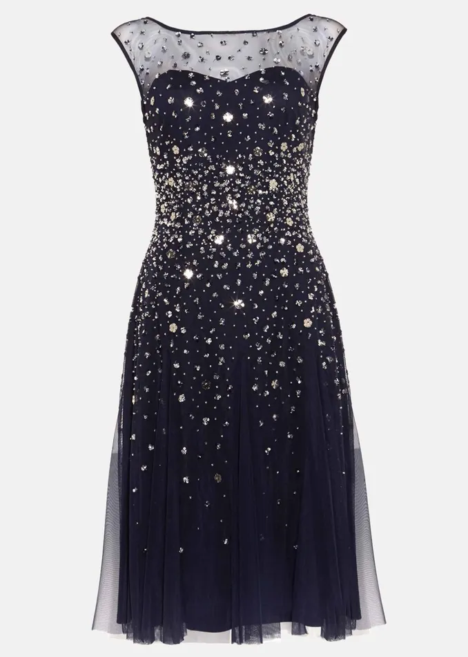 Women Phase Eight Dresses Lena Sequinned Dress