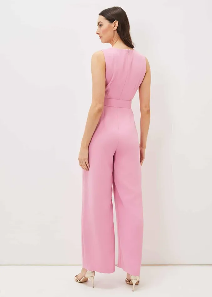 Women Phase Eight Dresses Lissia Pink Wide Leg Jumpsuit