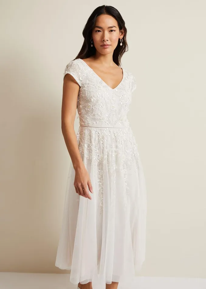 Women Phase Eight Dresses Lorena Tulle Wedding Dress